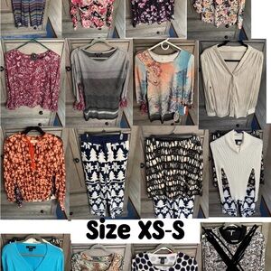 Lot of Women's Tops and Pants - Size XS-S